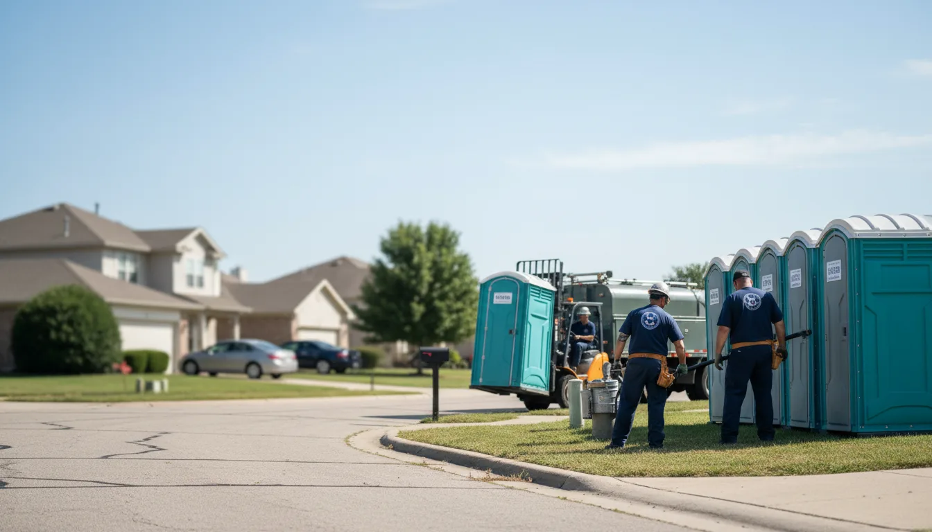 Porta Potty Rental in Villa Grove, IL near me